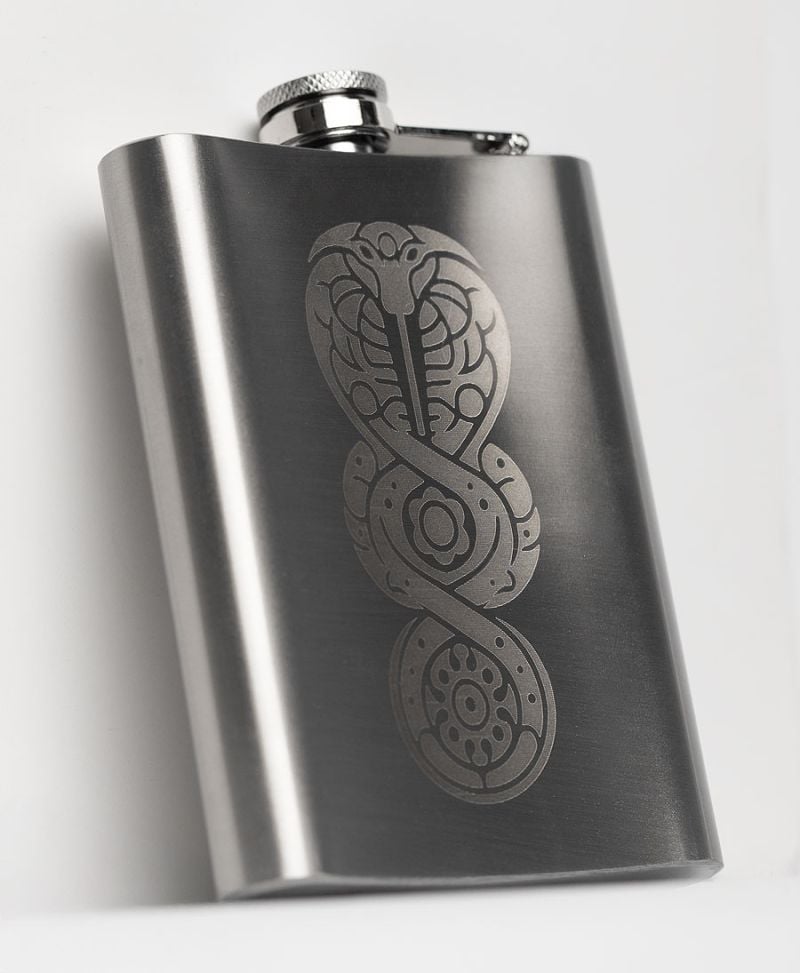 Serpent Hip Flask