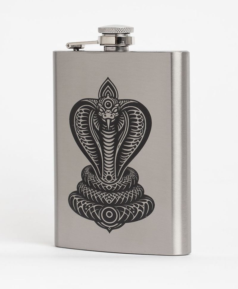 Serpent Hip Flask