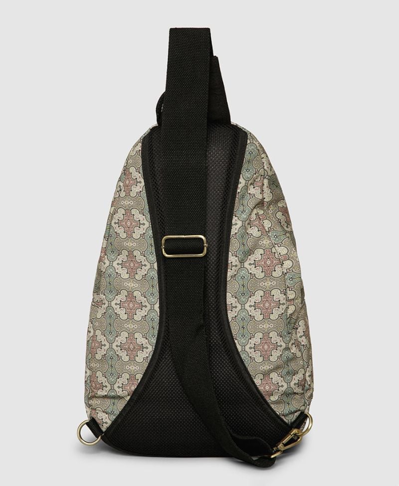 Shipibo Kené Sling Backpack