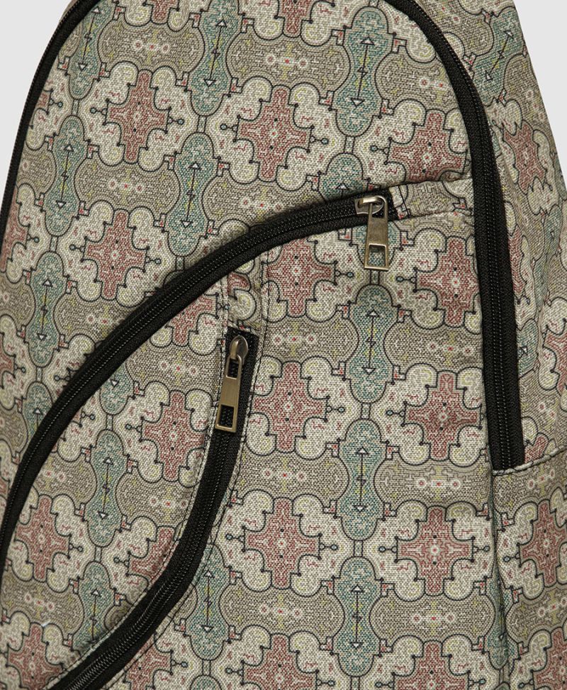 Shipibo Kené Sling Backpack