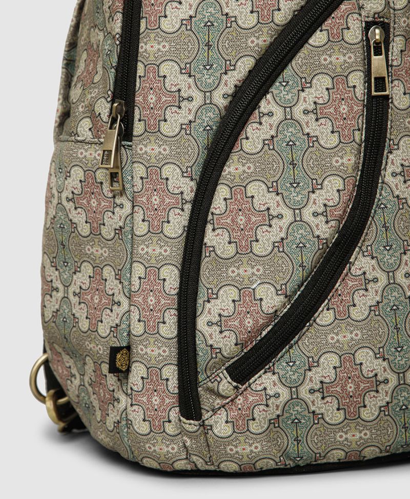 Shipibo Kené Sling Backpack