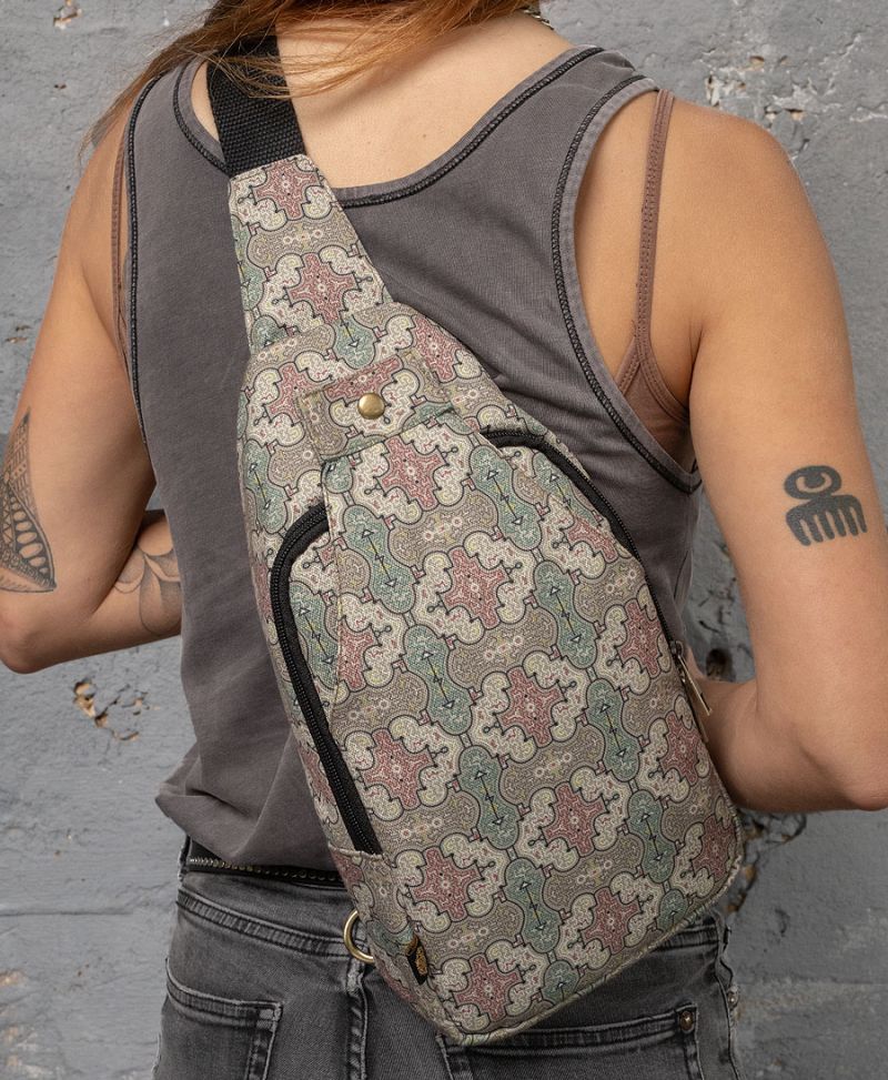 Shipibo Kené Sling Bag