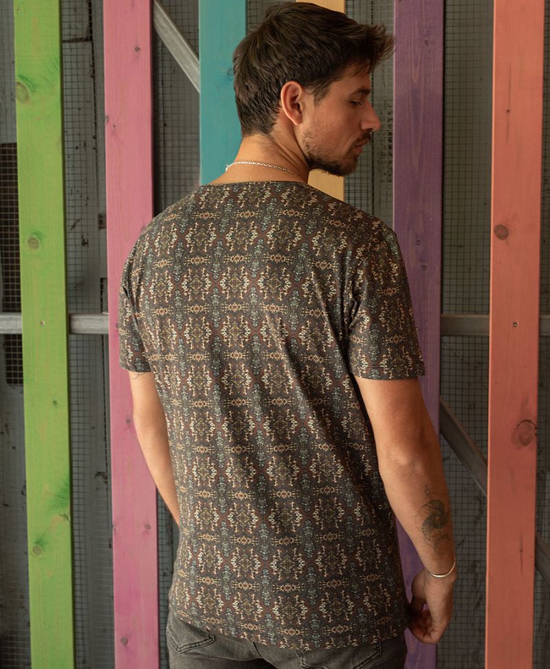 Shipibo T-shirt ➟ Dark