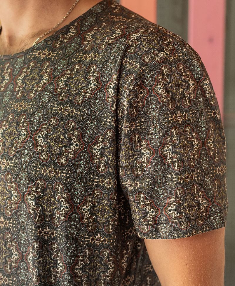 Shipibo T-shirt ➟ Dark