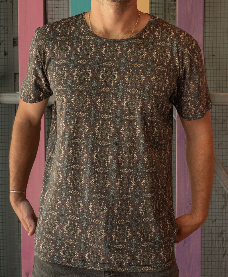 Shipibo T-shirt ➟ Dark