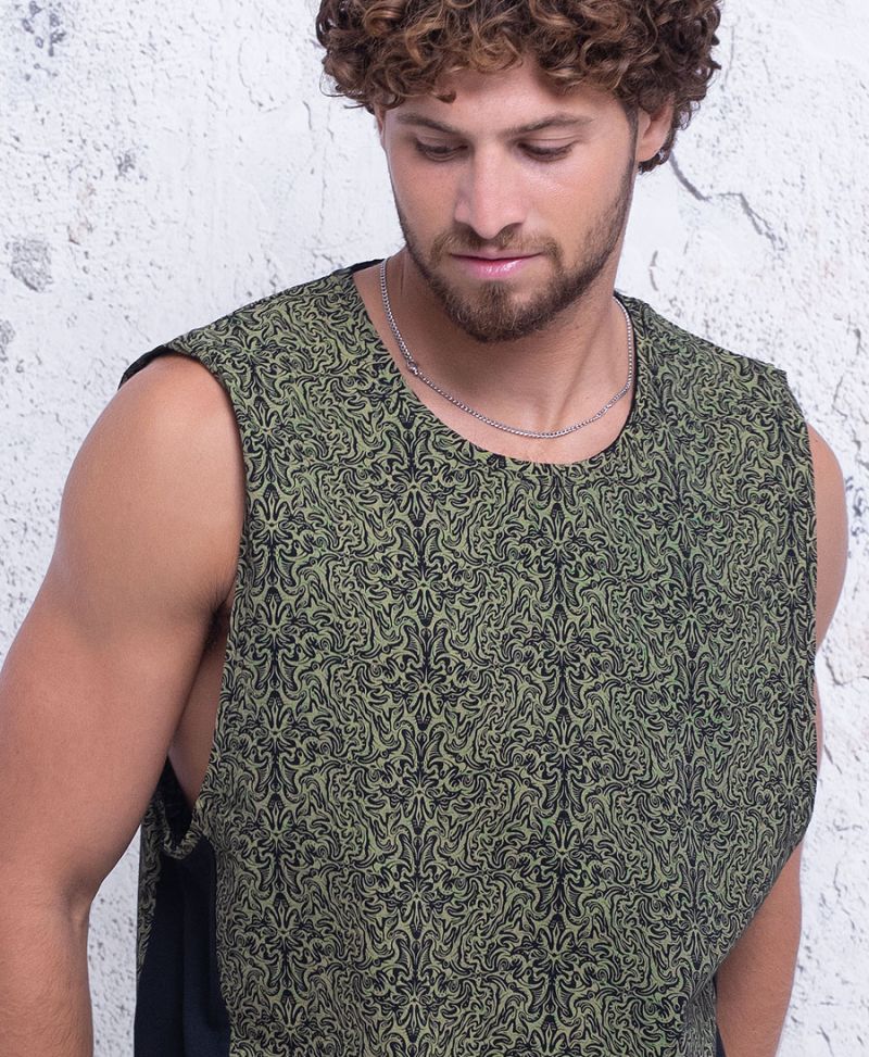 Maal Tank Top ➟ Olive