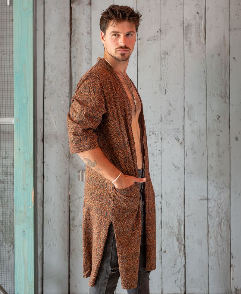 tribal kimono huichol style