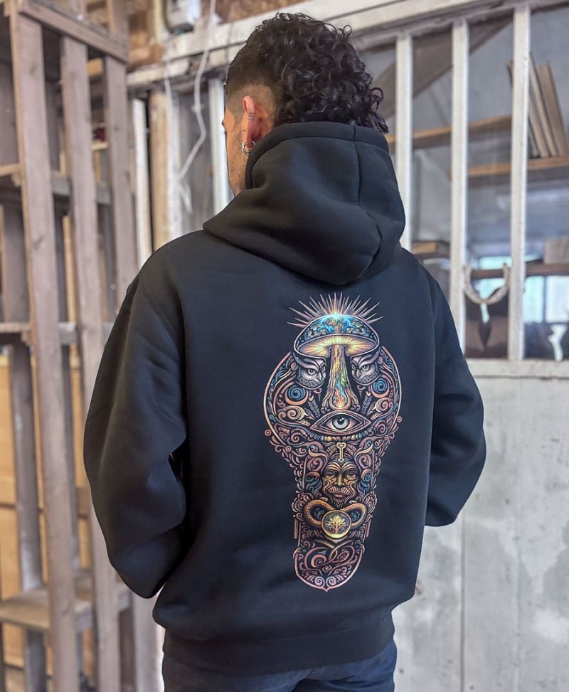festival pullover hooded sweatshirt 
