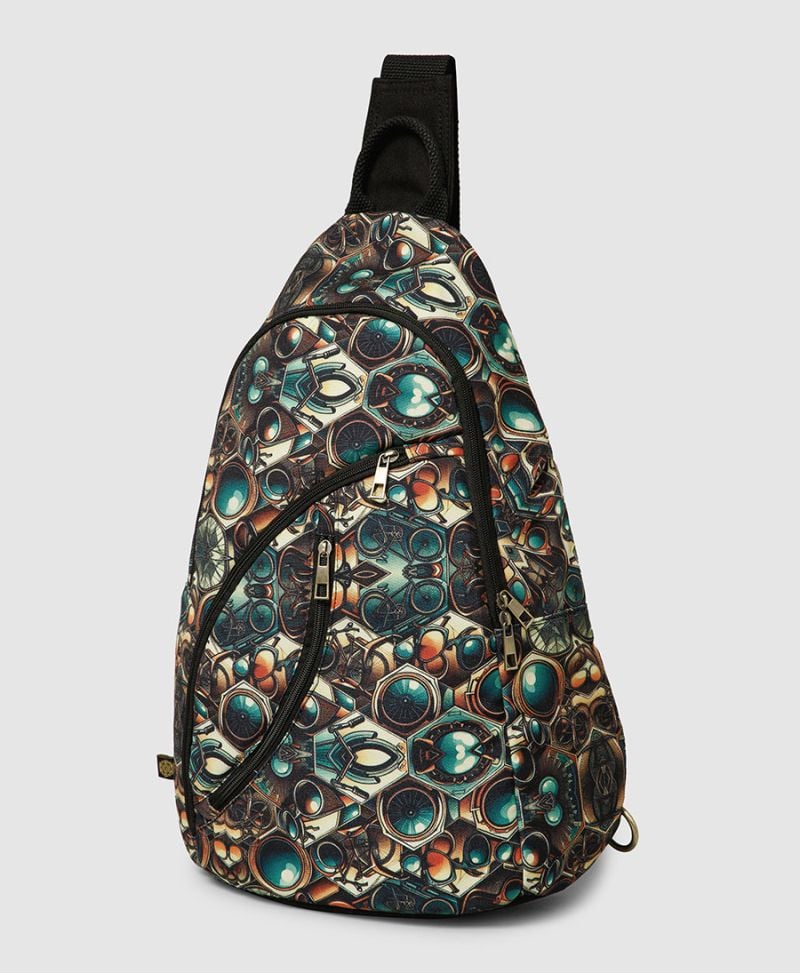 large sling backpack festival bag