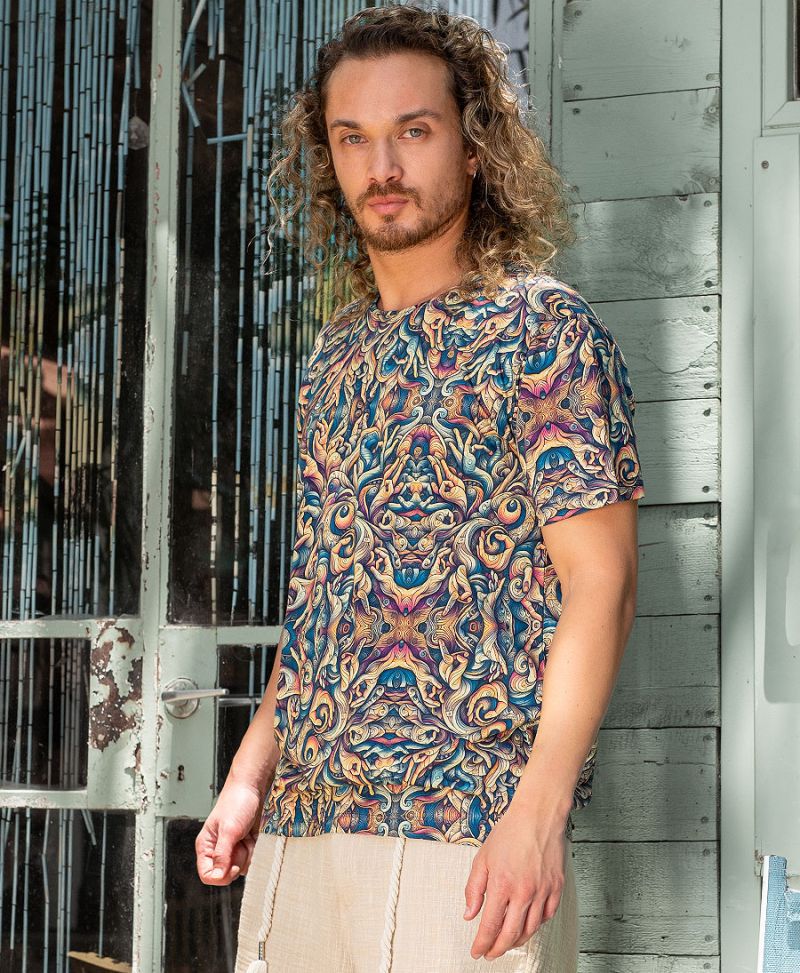 mudra t shirt psychedelic