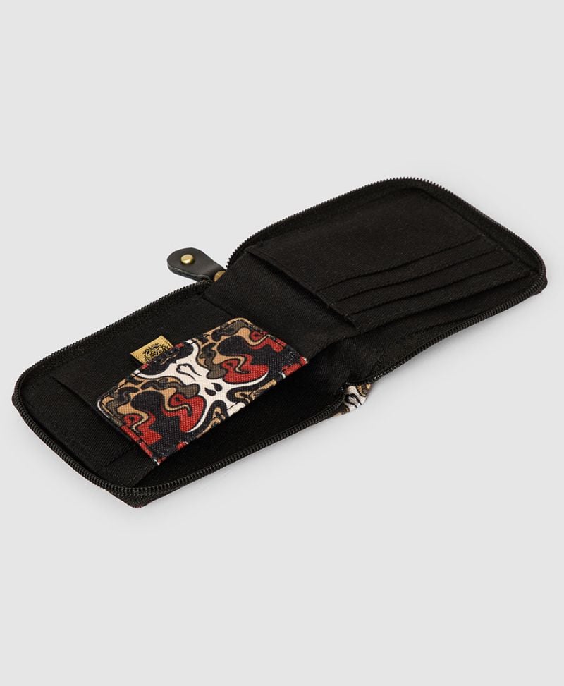 Solune Mens Zip Wallet 