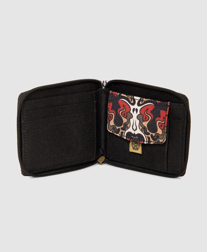 Solune Mens Zip Wallet 