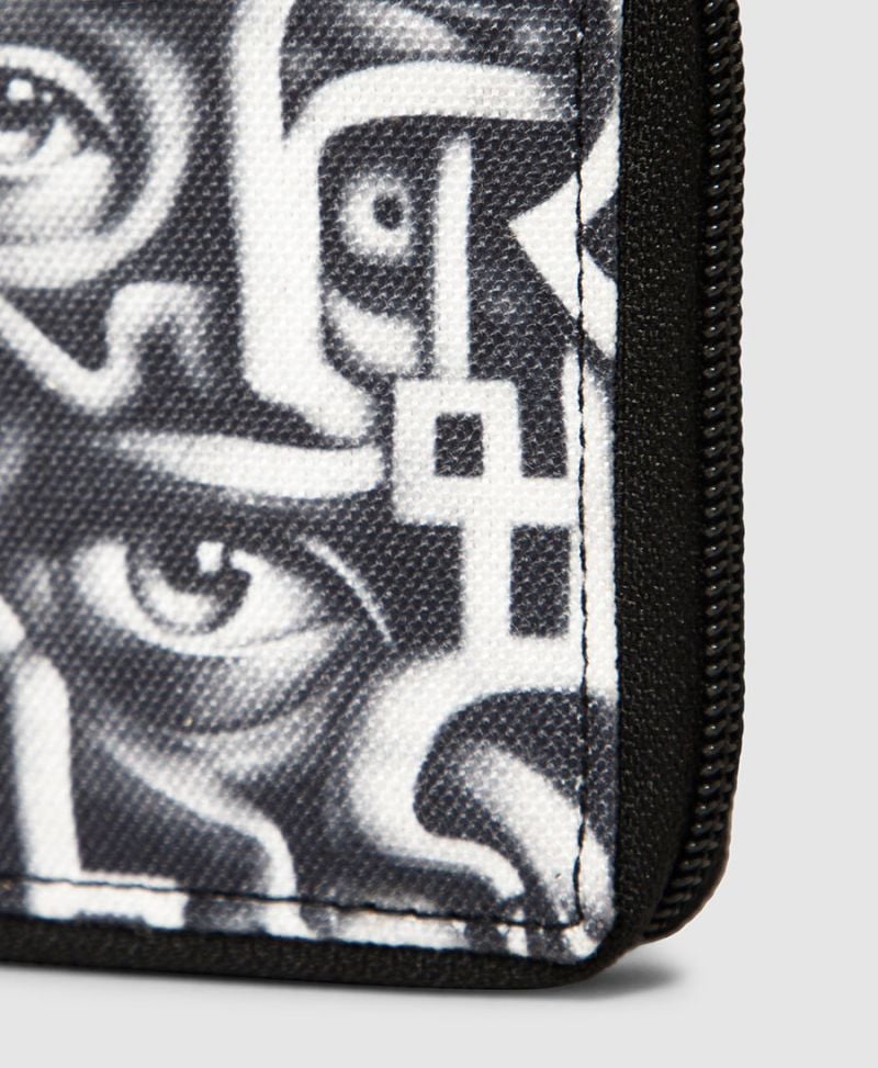 Amazeyes Mens Zip Wallet 