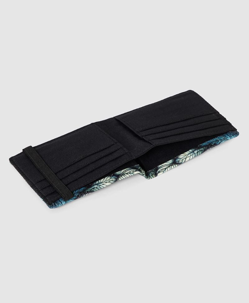 Spiraleaves Mens Slim Wallet