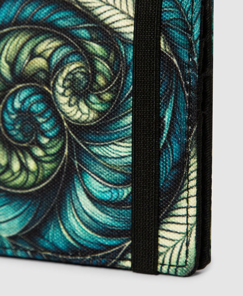 Spiraleaves Mens Slim Wallet