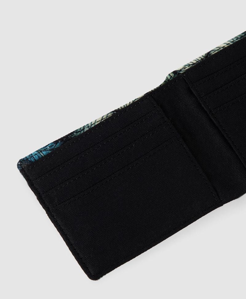 Spiraleaves Mens Slim Wallet