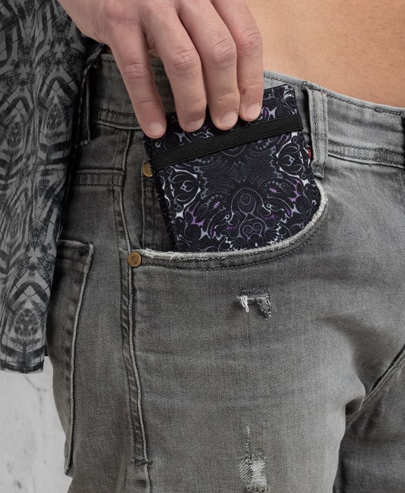 Virus Mens Slim Wallet