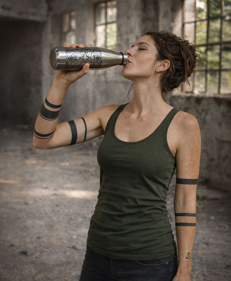 750ml Water Bottle Flask Stainless Steel