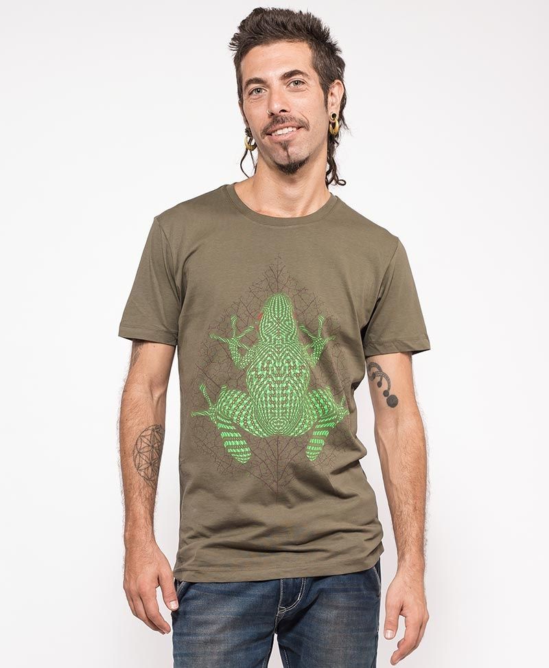 Sapo Kambô T-shirt ➟ Olive 
