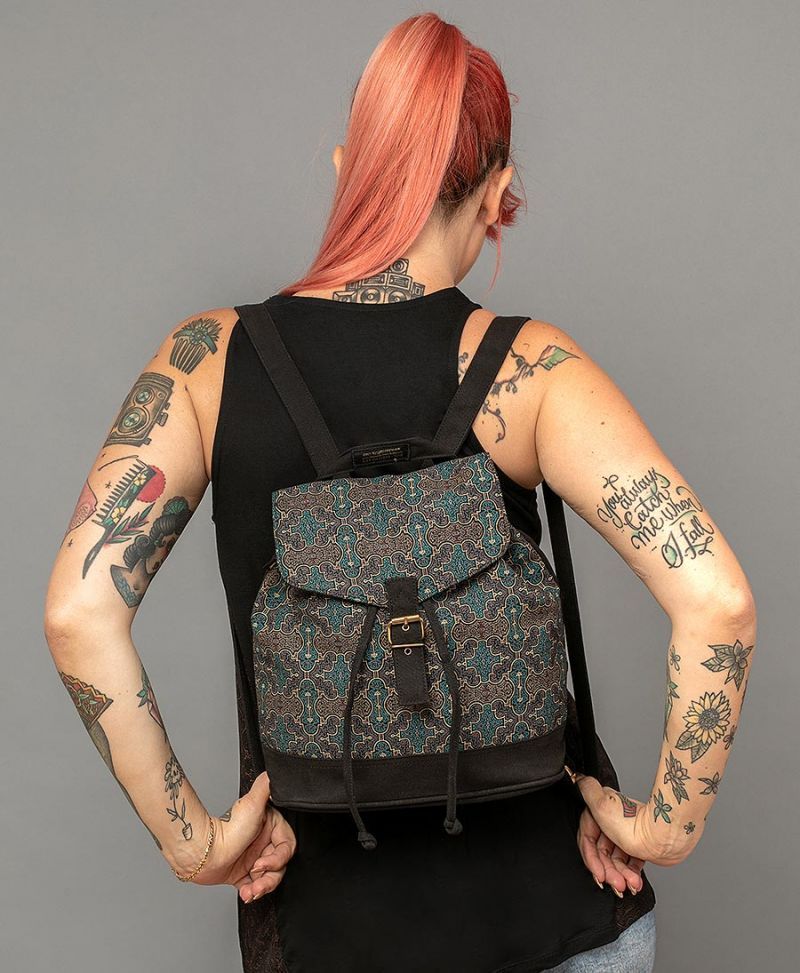 Shipibo Kené Mini Backpack
