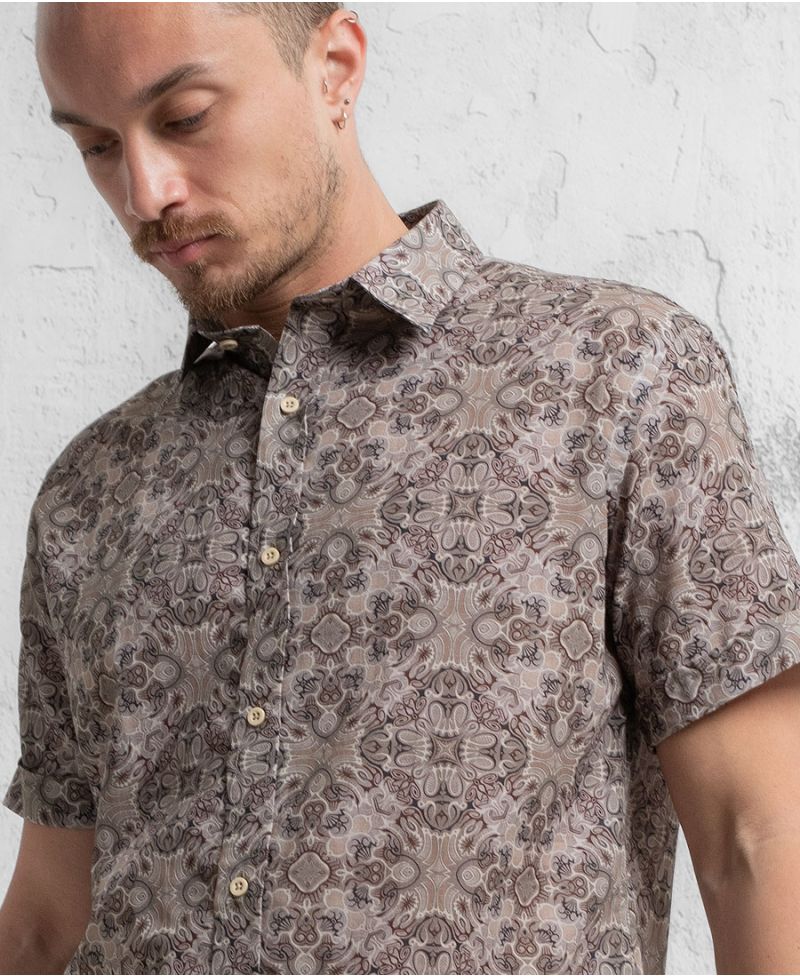 Virus / Light Button Shirt 