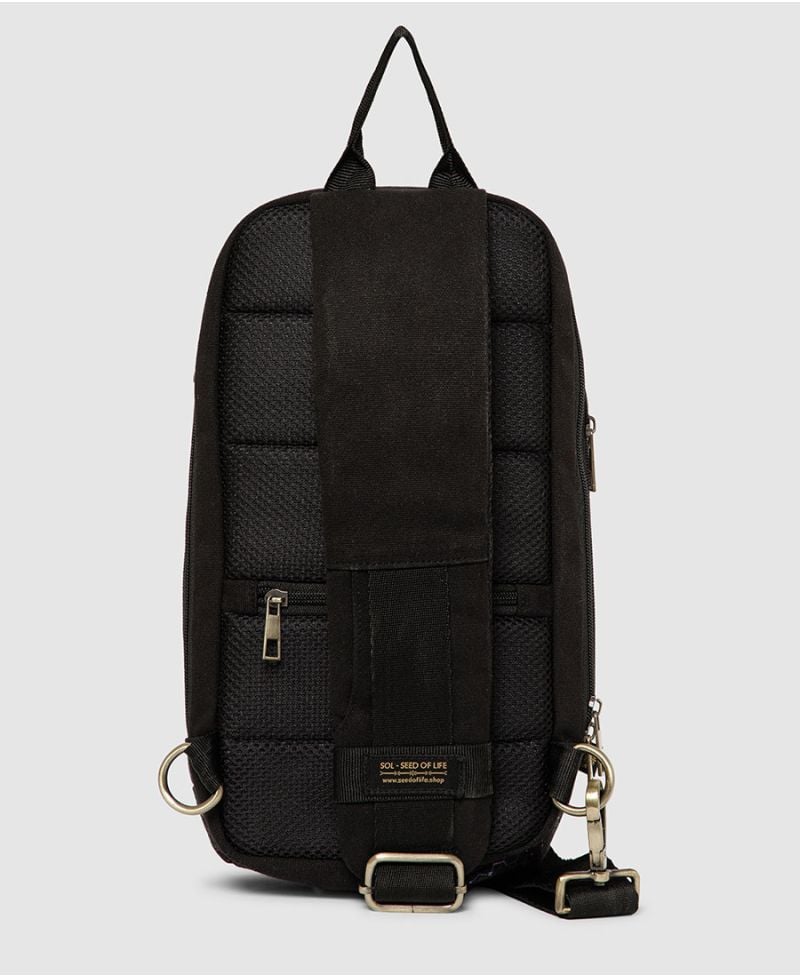 Dark Molecule Mid Sling Bag