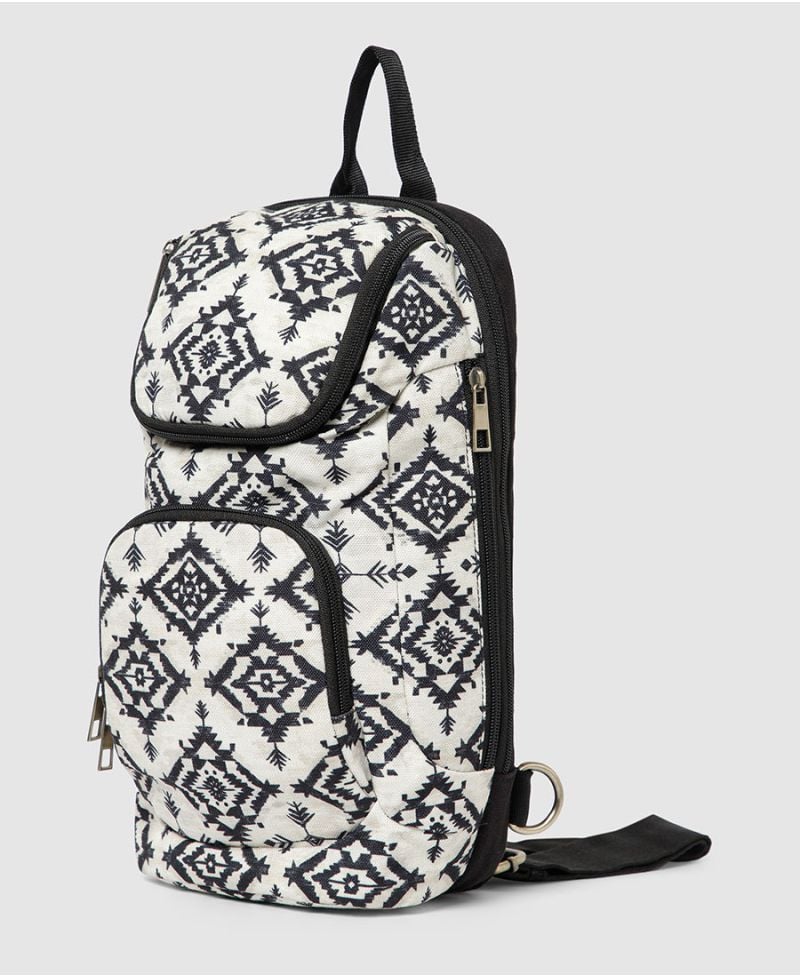 big tribal sling bag printed 