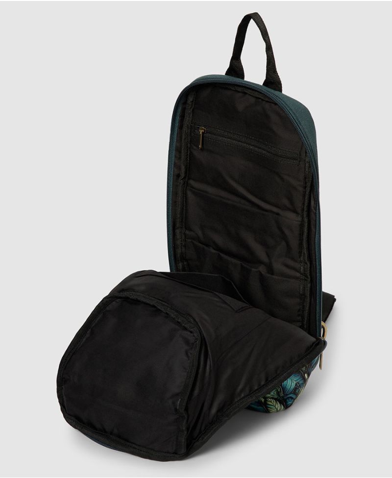 Waterproof Canvas Sling Bag Psychedelic
