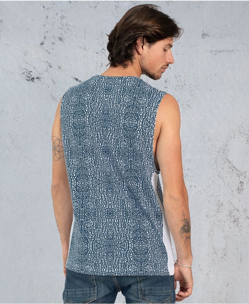 Melon Tank Top ➟ Blue