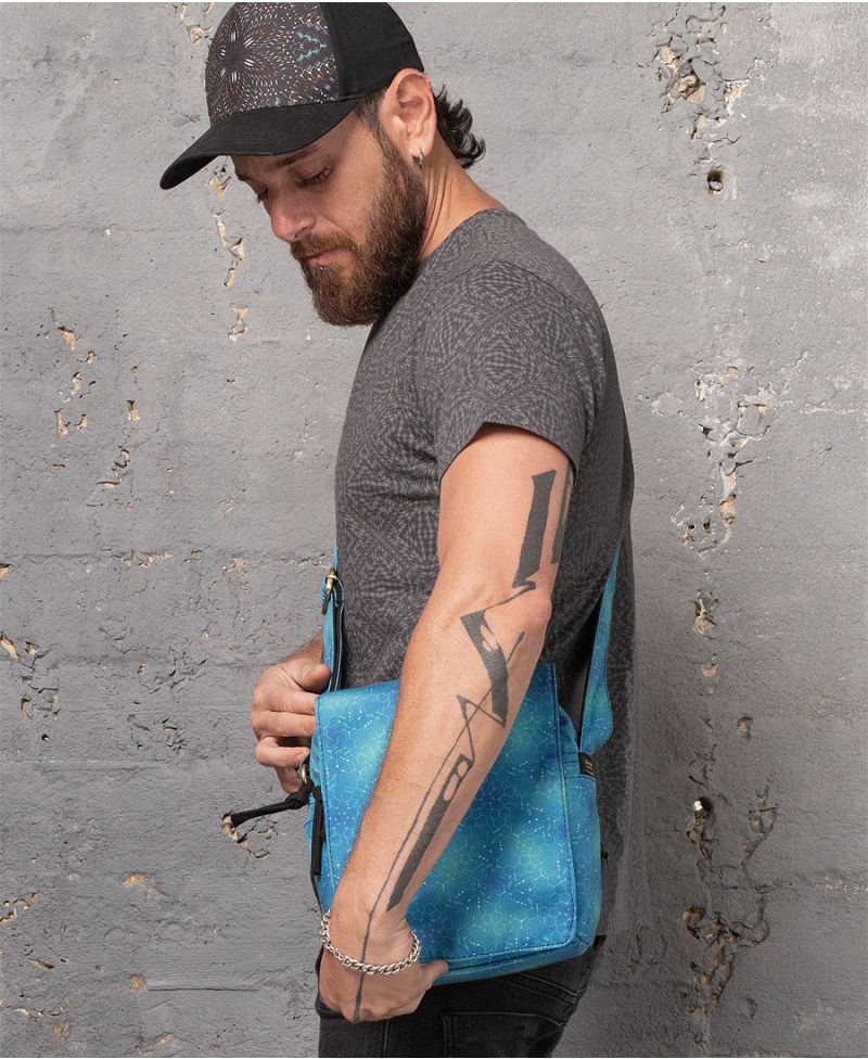 LSD Molecule CrossBody Bag 