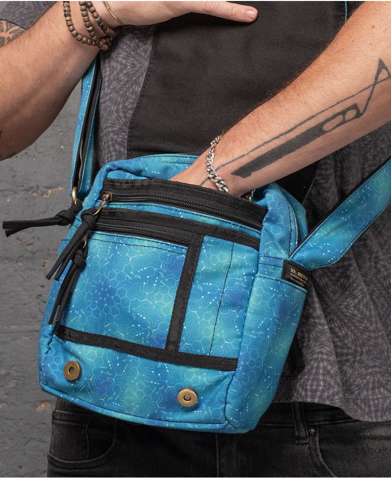 LSD Molecule CrossBody Bag 