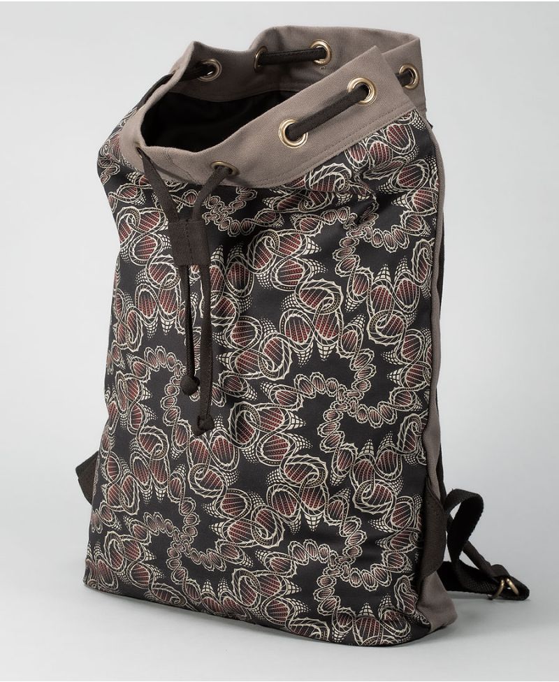 DNA  ➟ Padded Straps Drawstring Backpack 