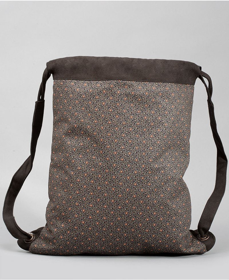 Atomic Drawstring Backpack ➟ Black 