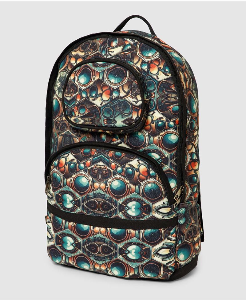 canvas round backpack
