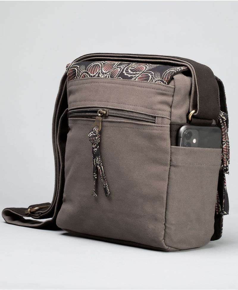 DNA CrossBody Bag - Grey