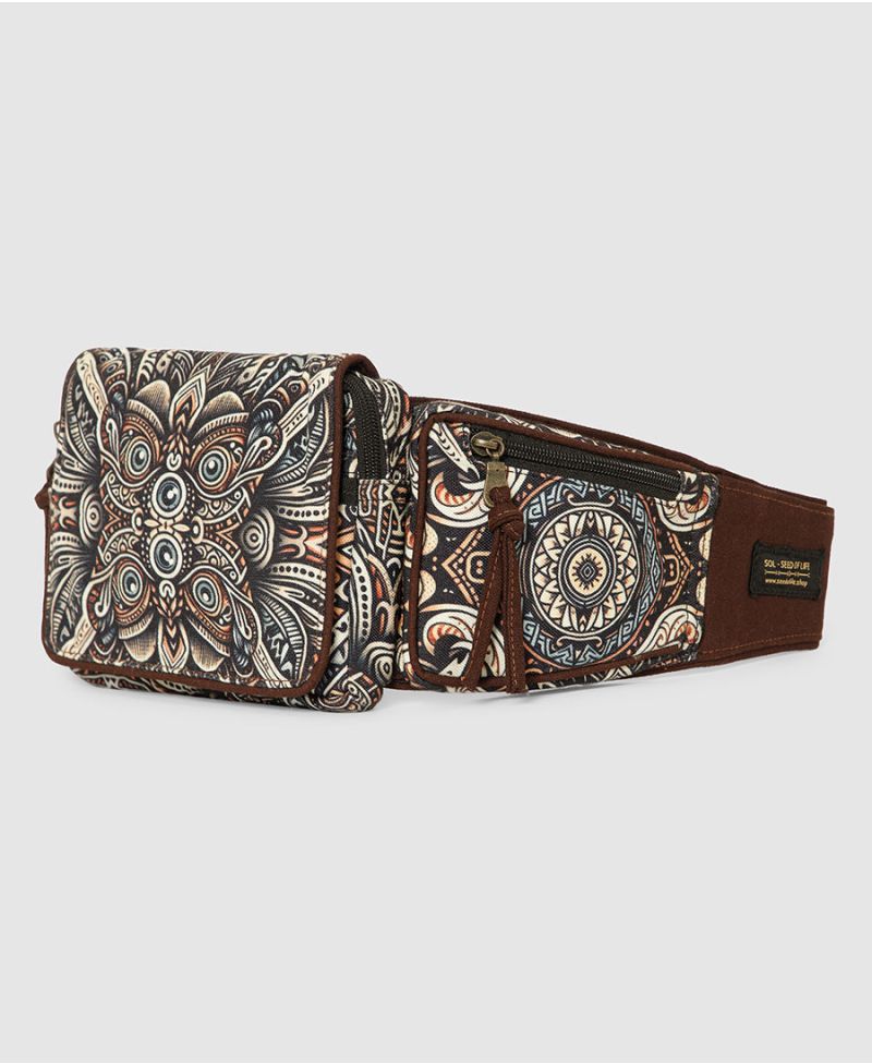 Psychedelic festival utility belt