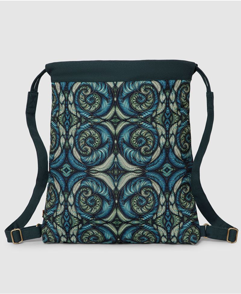 Spiraleaves Drawstring Backpack