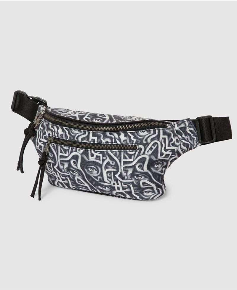 Canvas fanny pack festival waist bag