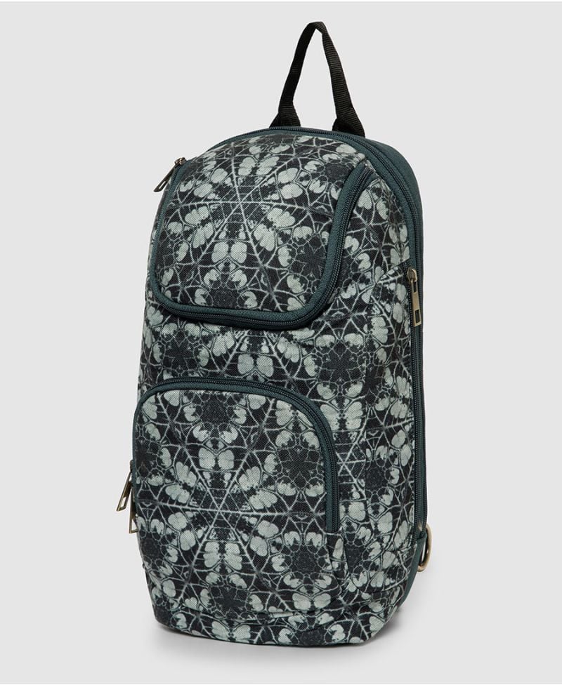 floral sling bag vegan