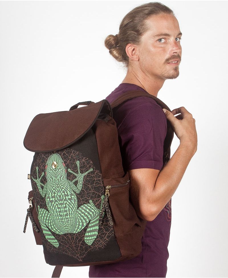 Sapo Kambô Backpack - Brown