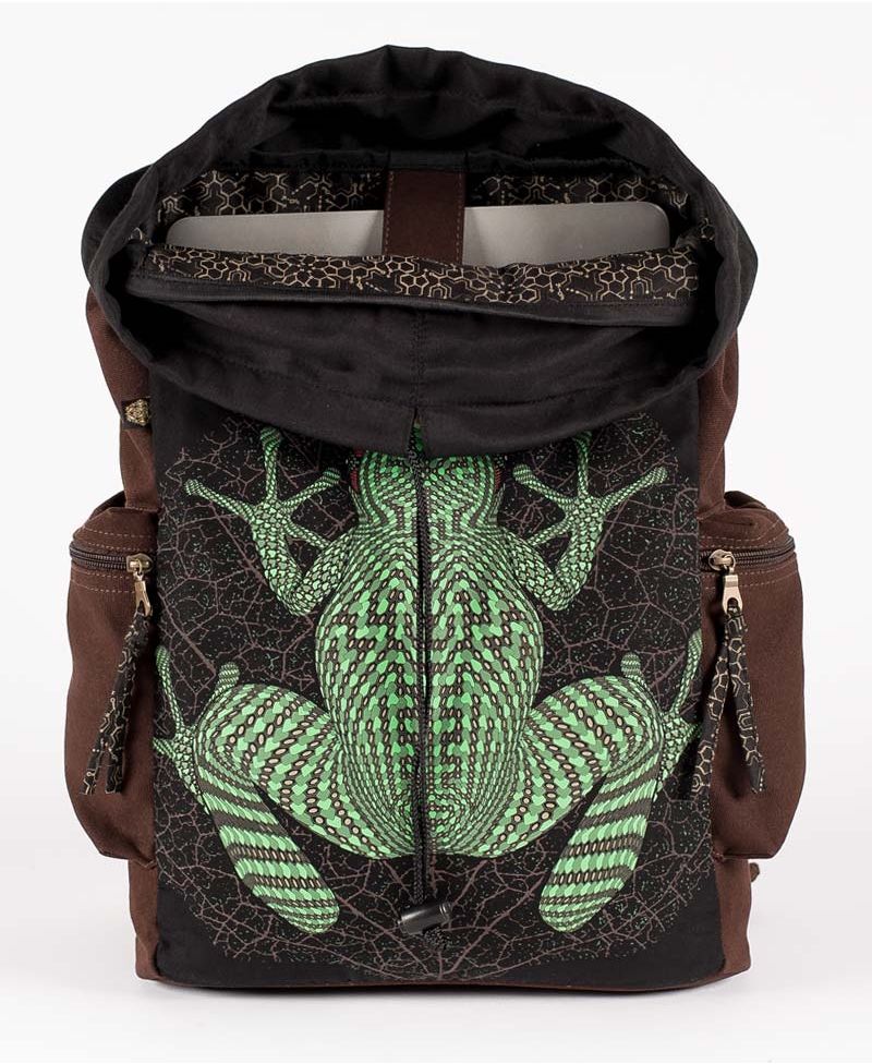 Sapo Kambô Backpack - Brown