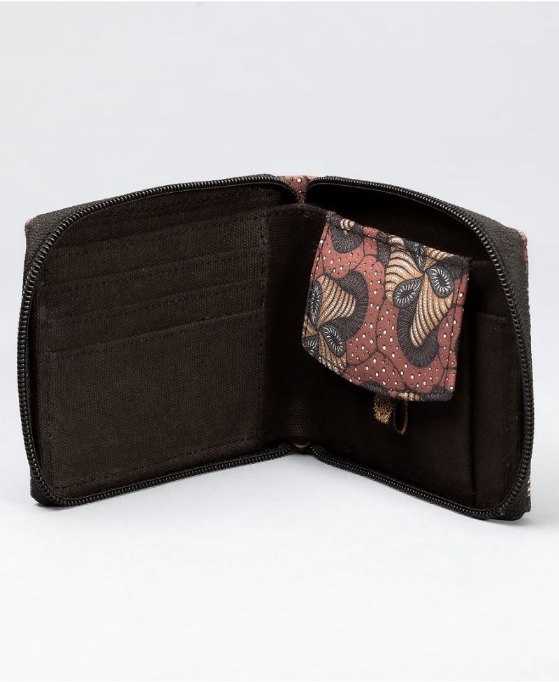 Fungi Mens Zip Wallet 