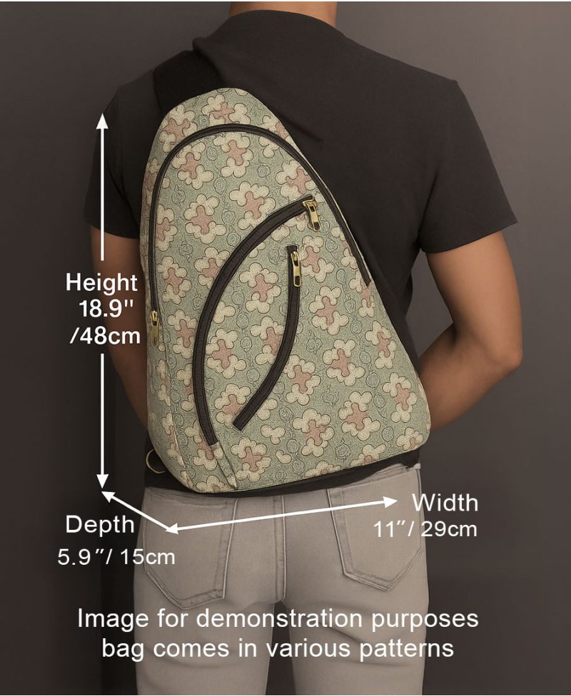 Spiraleaves Sling Backpack