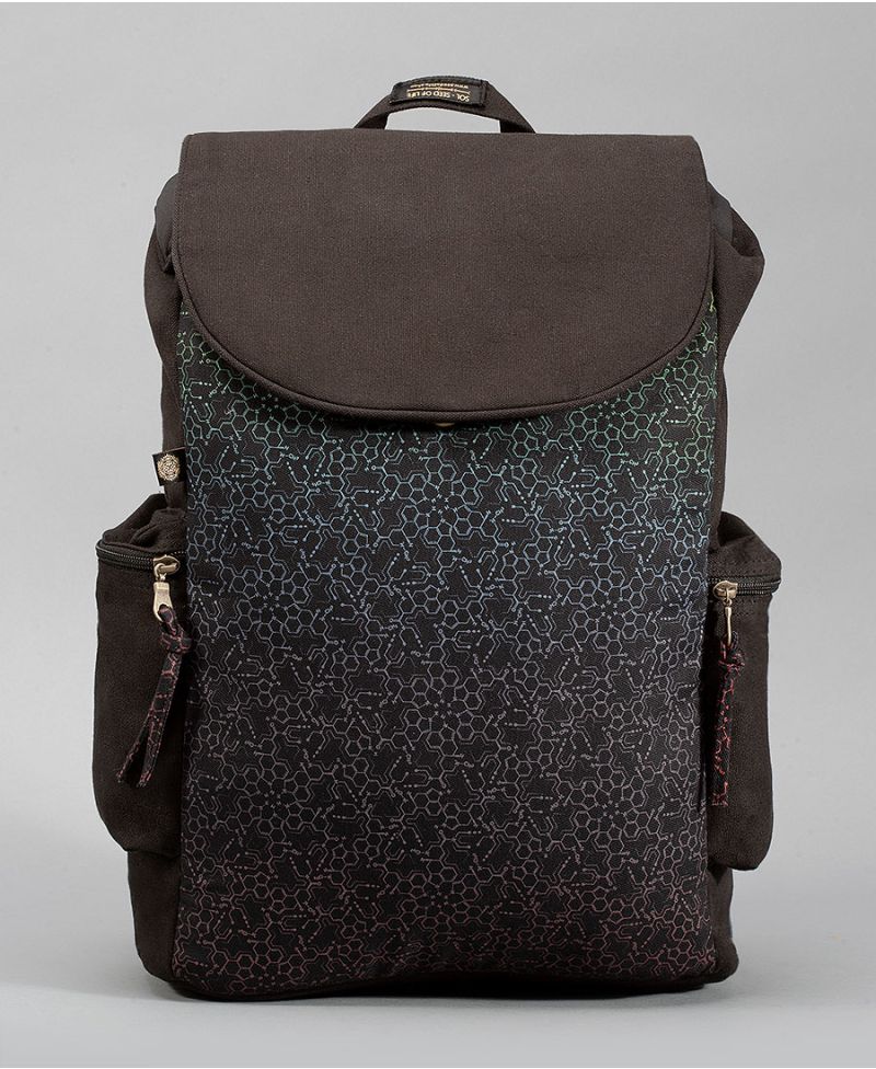 LSD Molecule Backpack- Black