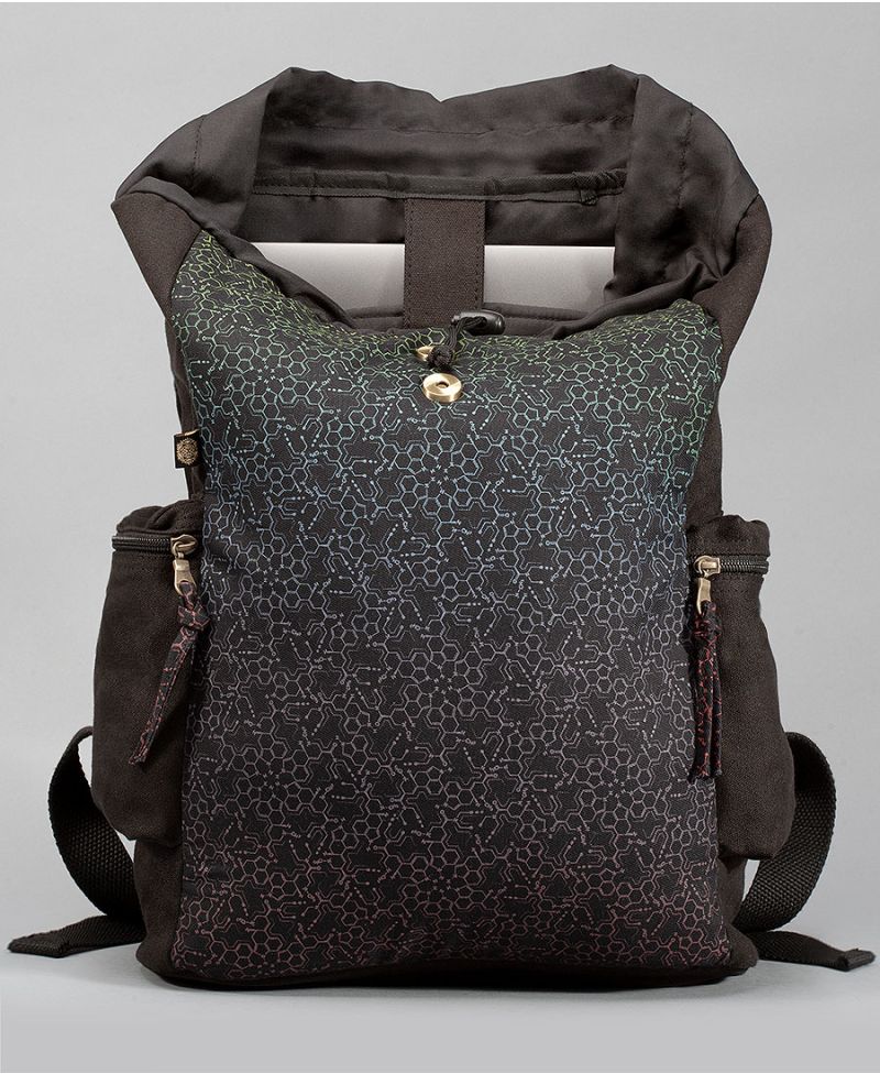 LSD Molecule Backpack- Black