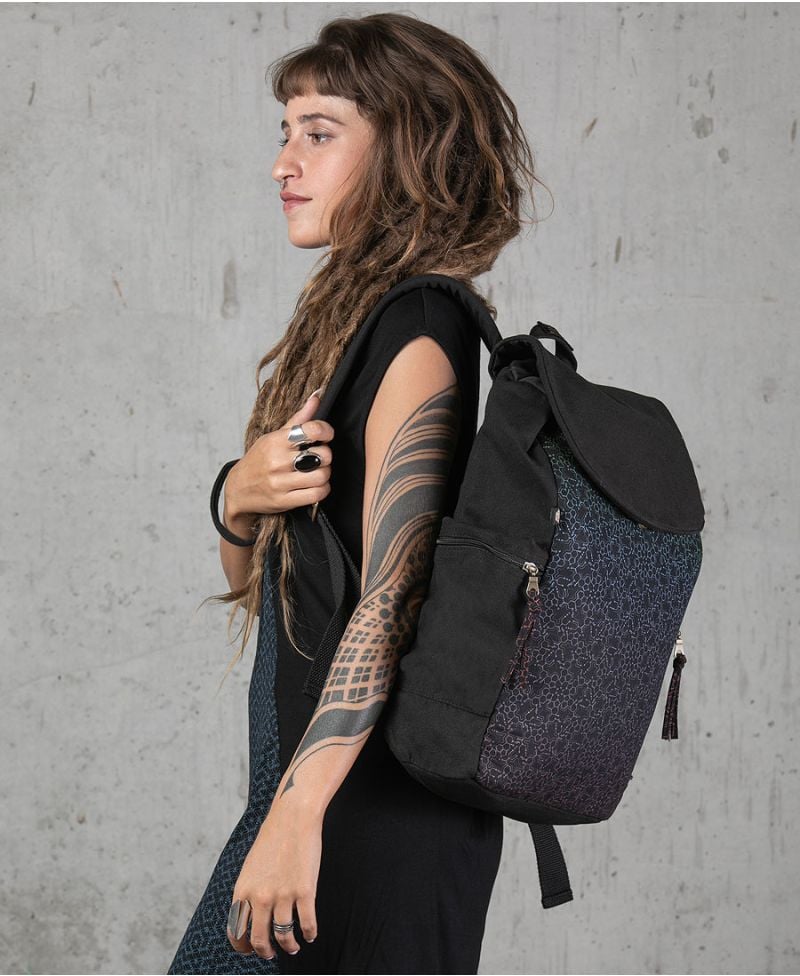 LSD Molecule Backpack- Black