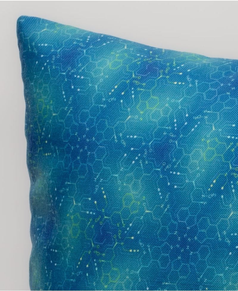 LSD Molecule Cushion Cover 18x18 