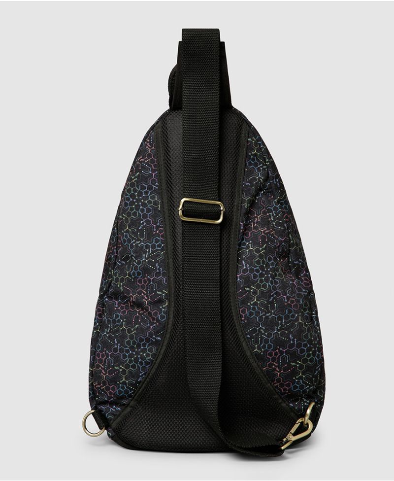 LSD Molecule Sling Backpack
