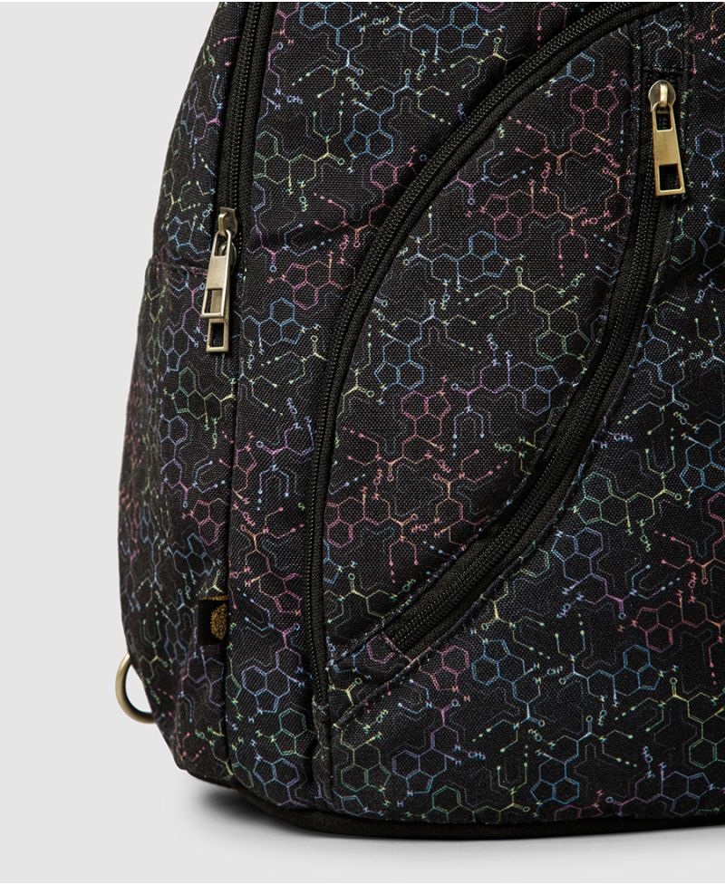LSD Molecule Sling Backpack