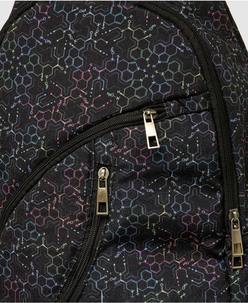 LSD Molecule Sling Backpack